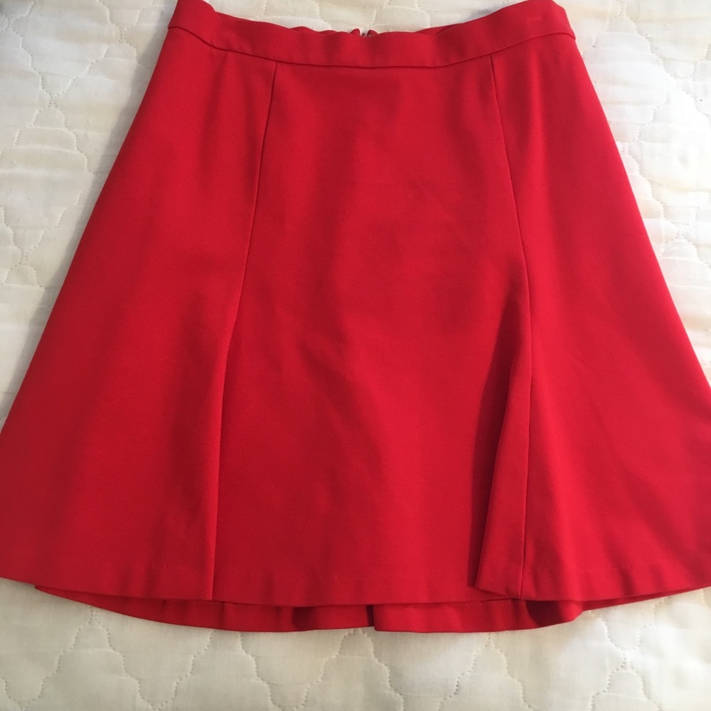 Jcrew Red Skirt!